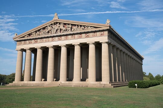 The Parthenon (replica) in Nashville, Tennessee
