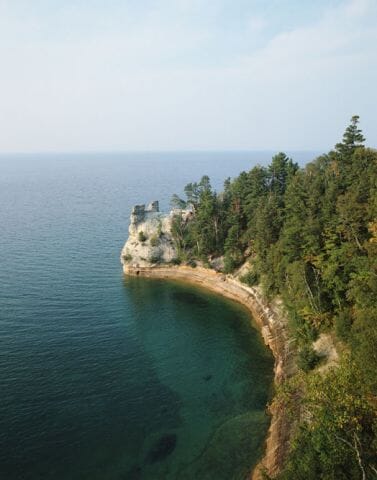 Lake Michigan shoreline - Michigan