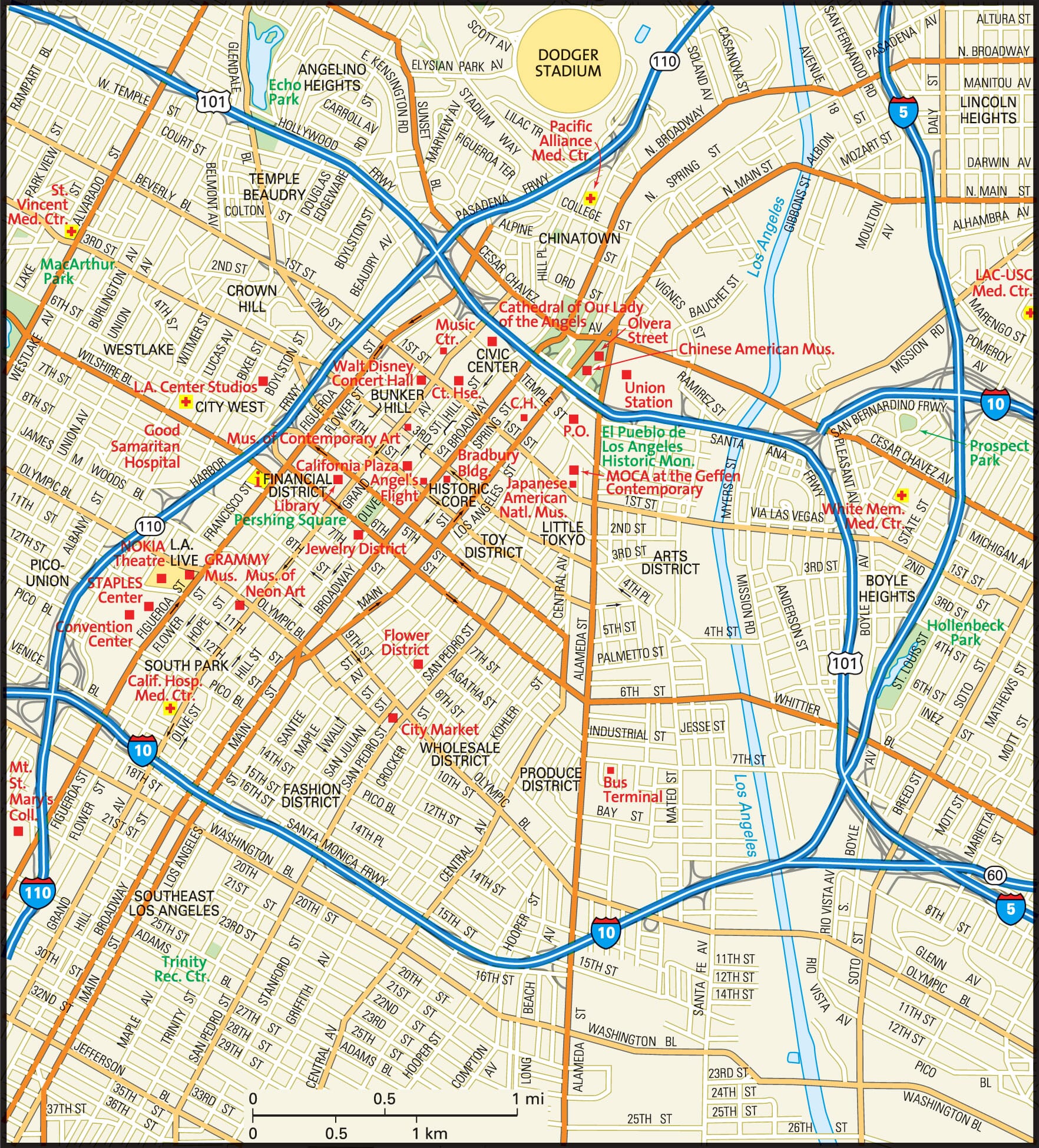 Los Angeles Texas Map - United States Map