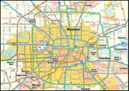 Printable Houston Map