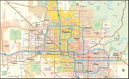 Phoenix Map Guide To Phoenix Arizona Phoenix Map Guide To Phoenix Arizona