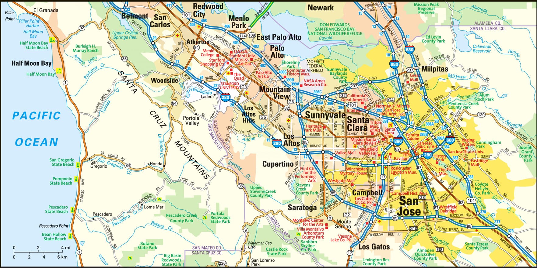 San Jose State Campus Map Pdf - United States Map