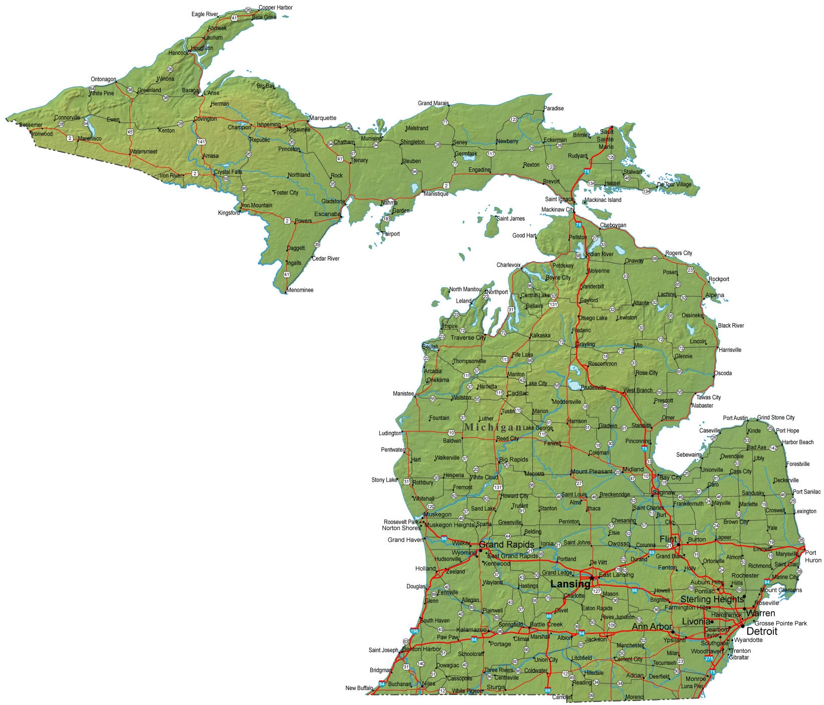 Map Appraisers Michigan 