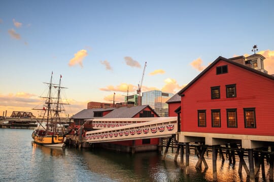 Boston Tea Party Ships and Museum in Boston, Massachusetts