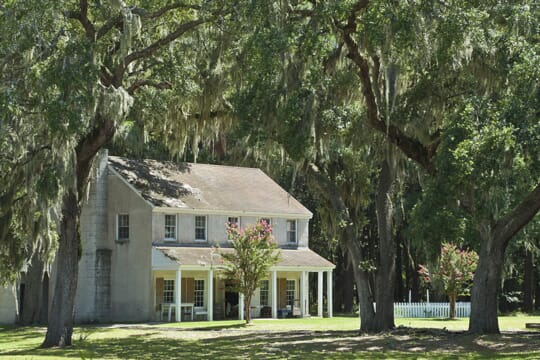 Fort McAllister Officers Quarters near Savannah, Georgia