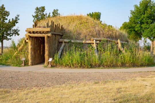 Knife River Indian Villages National Historic Site in Stanton, North Dakota