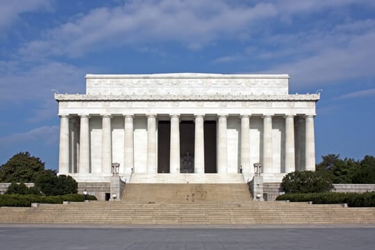 Lincoln Memorial in Washington, DC