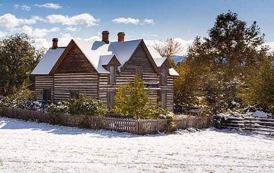 Living History Farm at Museum of the Rockies in Bozeman, Montana