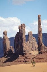 Monument Valley rock formations