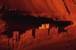 Arizona cliff dwelling ruins