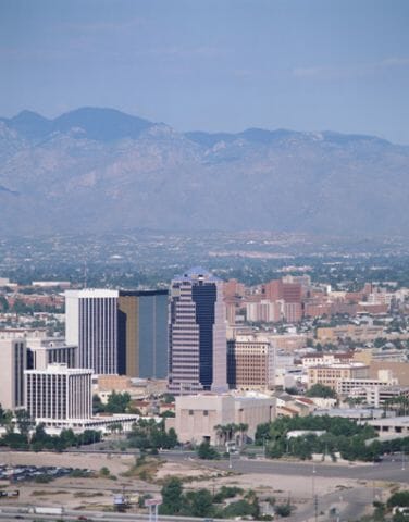 Tucson, Arizona cityscape