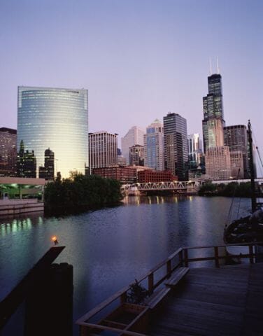 Chicago Illinois skyline