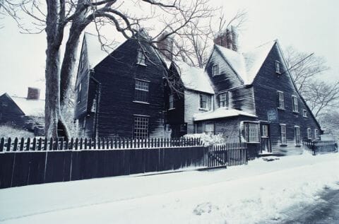 house of seven gables in Salem, Massachusetts