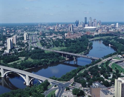 Minneapolis Minnesota skyline