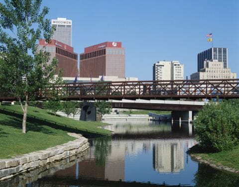 Omaha skyline - Nebraska