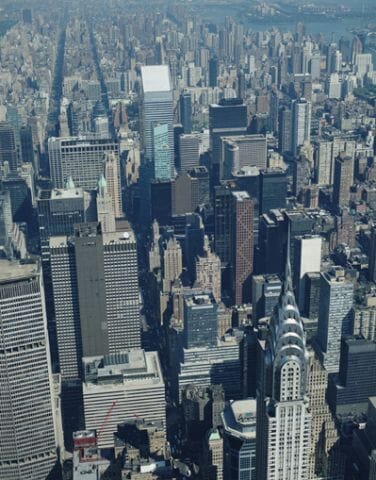 Midtown Manhattan aerial view, New York City