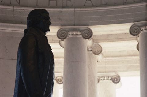 Jefferson Memorial in Washington DC