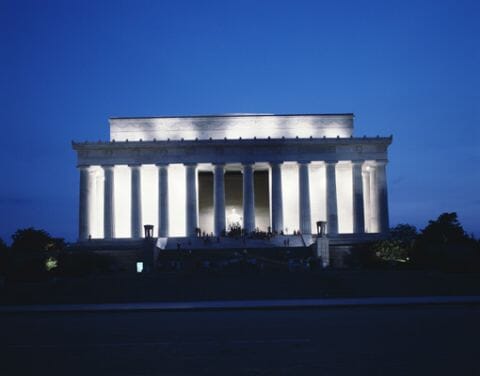 Lincoln Memorial in Washington DC