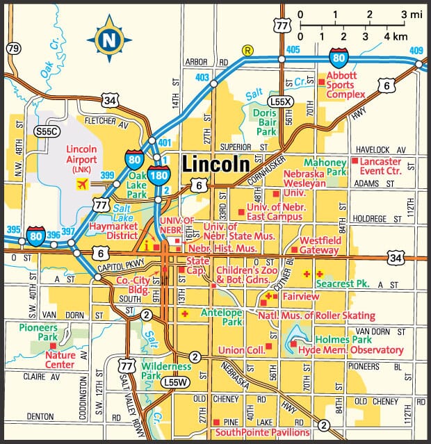 Navigating The City: A Comprehensive Guide To The Lincoln, Nebraska ...