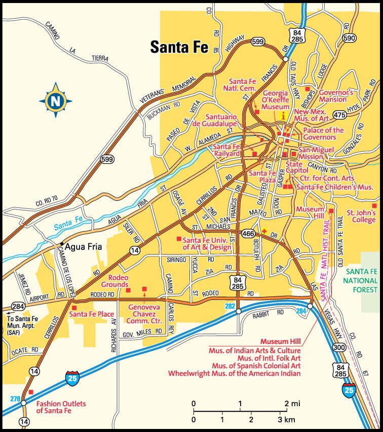 New Mexico City Map Directory - Maps of New Mexico Cities